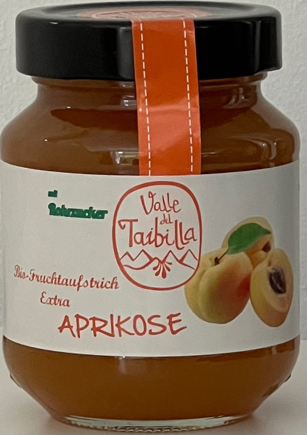 Bio-Fruchtaufstrich Aprikose extra mit Rohrzucker (330 g)
